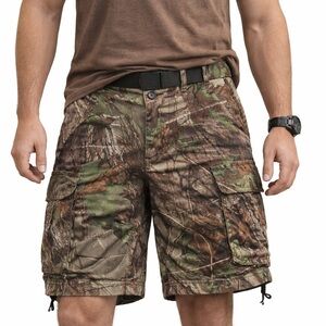RedHead Realtree APG Camo Cargo Shorts Mens L 38 Waist Hunting 11” Inseam